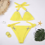 BeDazzled Crystal Two Piece Bikini Set
