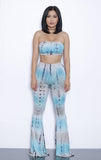 Printed Rompers Womens Two Piece Bodycon Jumpsuits 2019 Summer Long Pants Wide Legs Club Wear Bodysuit Women Jumpsuit 13 colors