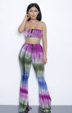Printed Rompers Womens Two Piece Bodycon Jumpsuits 2019 Summer Long Pants Wide Legs Club Wear Bodysuit Women Jumpsuit 13 colors