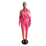 Plus Size Two Piece Set Women Tracksuit Top and Pant Sweatsuit