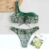 Envy My Snakeskin Reversible Two-Piece Bikini