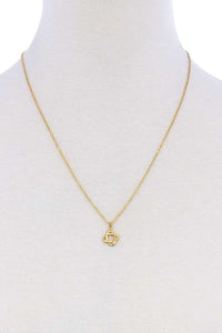 Fashion Rhinestone Cute Pendant Necklace