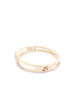 Rhinestone Bow Metal Bracelet