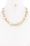Rhinestone Cuban Link Necklace