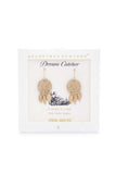 Dream Catcher Gold Dipped Earring