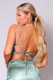 Sexy Halter Front Crop Top