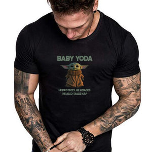 Baby Yoda Graphic T-Shirt
