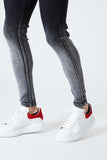 Spray on Skinny Jeans - Black Dip Fade