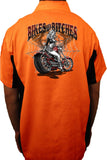 Biker Mechanic Work Shirt "Bikes and Bitces"