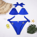 BeDazzled Crystal Two Piece Bikini Set